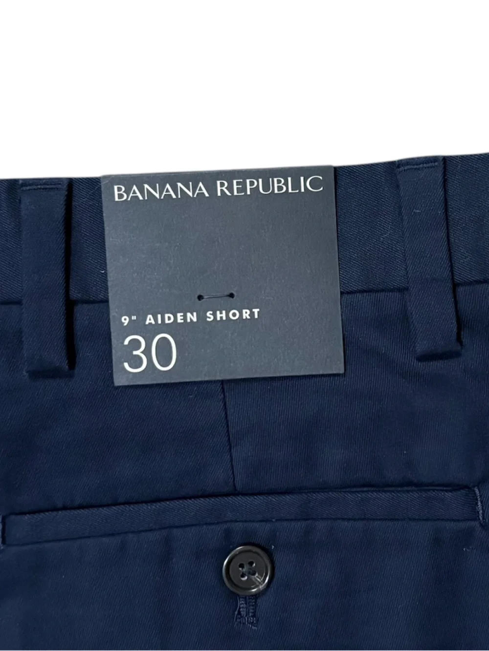 NWT Banana Republic 9” Navy Blue Aiden Short Size 30